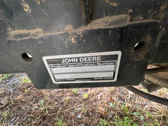 1993 John Deere 425
