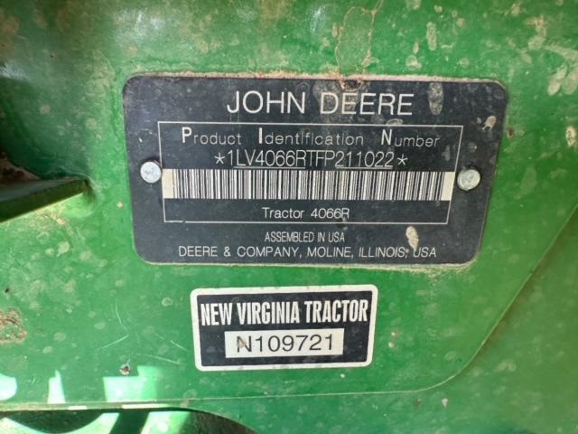 2015 John Deere 4066R Image