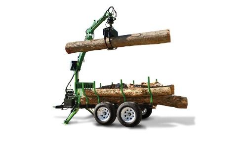 LX95PW/LT30A LOG TRAILER/GRAPPLE PACKAGE
